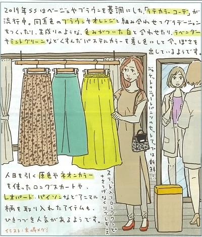 2019SS/トレンドカラーウォッチング