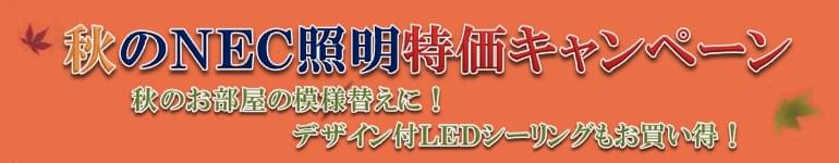 秋のお部屋の模様替えに！デザイン付ＬＥＤシーリングもお買い得！